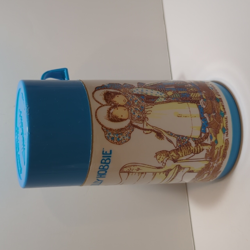 Holly Hobbie Thermo Bottle by Aladdin 1979 Vintage - Picture 2 of 14